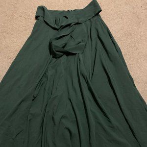 Long Green Shein Skirt